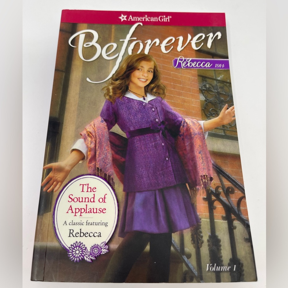 3/$15 AMERICAN GIRL: The Sound of Applause. Rebecca. Book 1